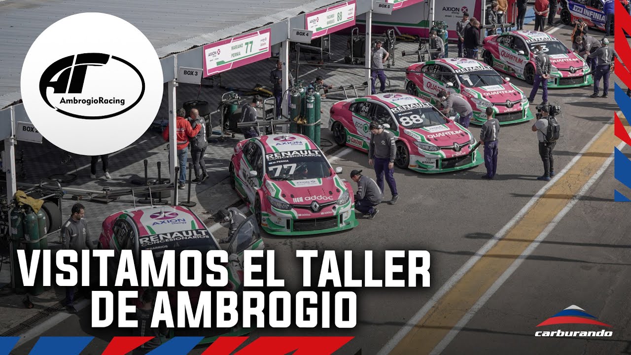 Visitamos el taller del Ambrogio Racing