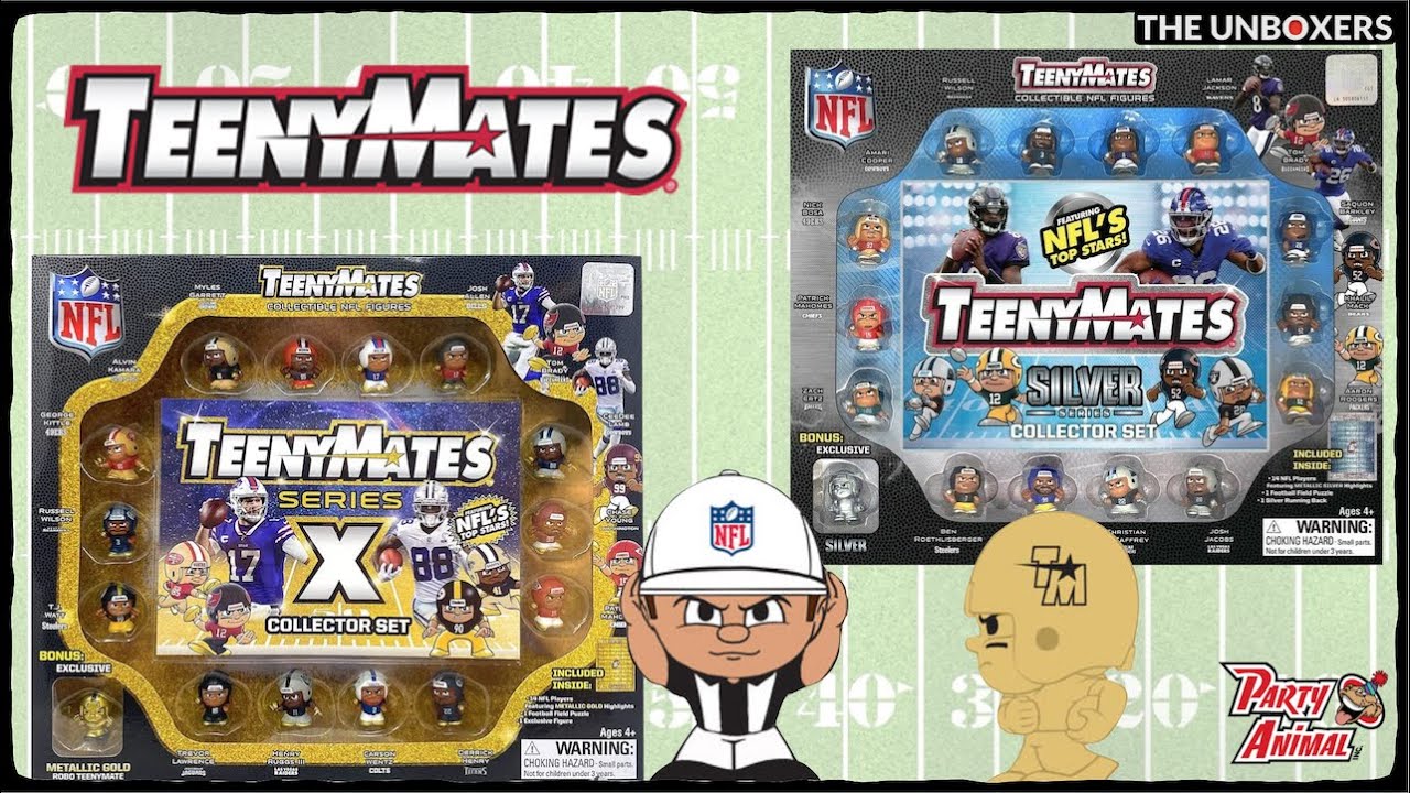 Teenymates Silver Series + Series X Collector Sets