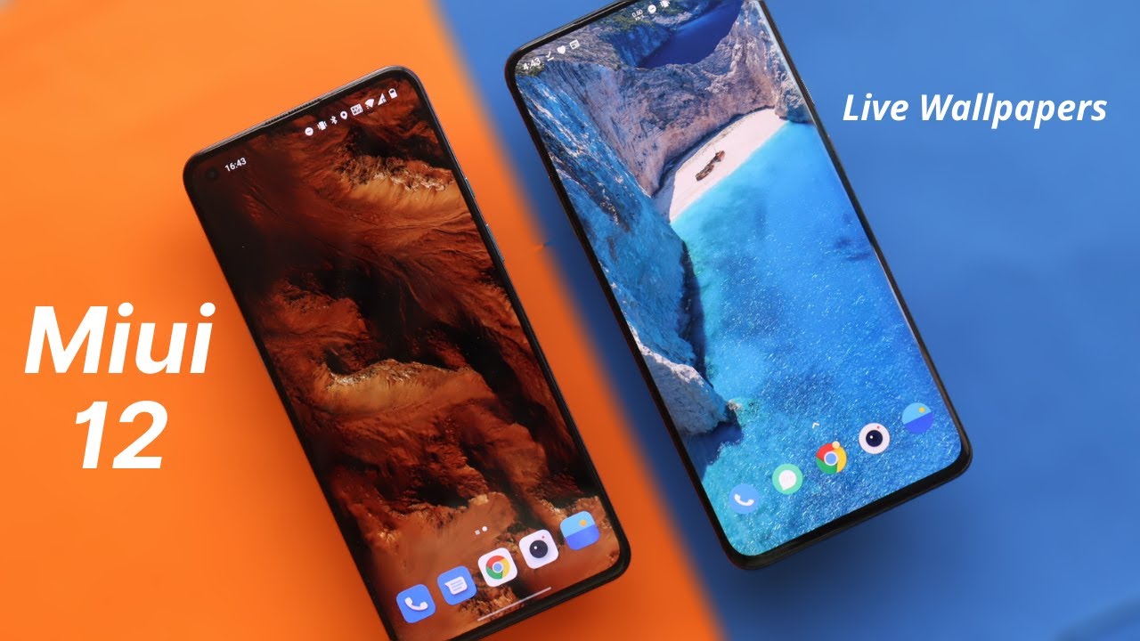 Miui 12 new Ported Live wallpapers - Custom Locations & Dynamic brightness for any Smartphone🔥🔥