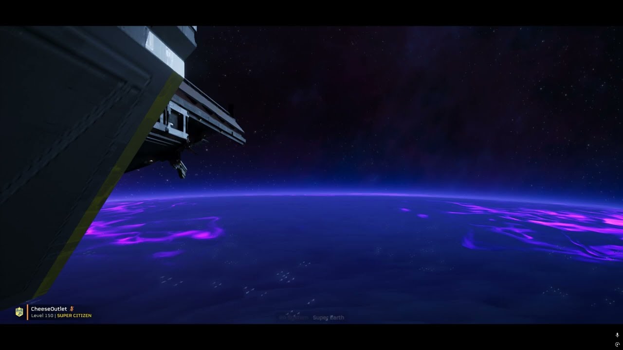 The moment Seasse was engulfed by a mysterious void - Helldivers 2