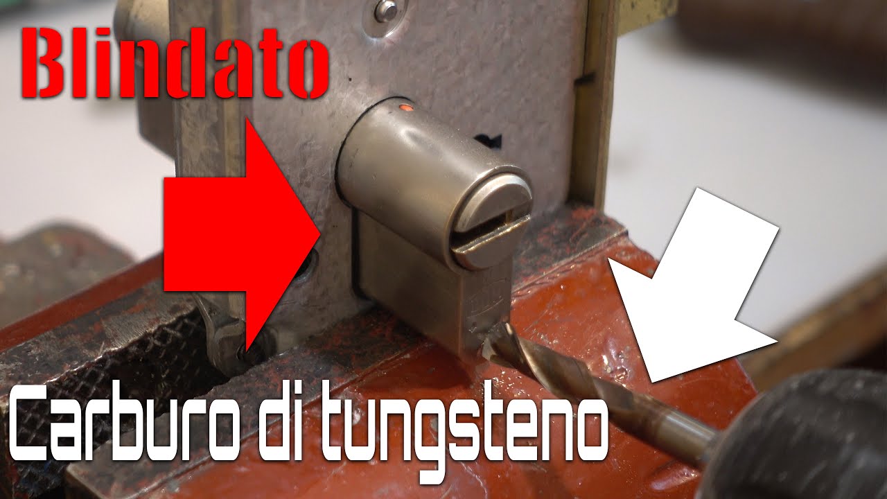 Cilindro antitrapano  vs fresa speciale in carburo di tungsteno, chi vincerà?