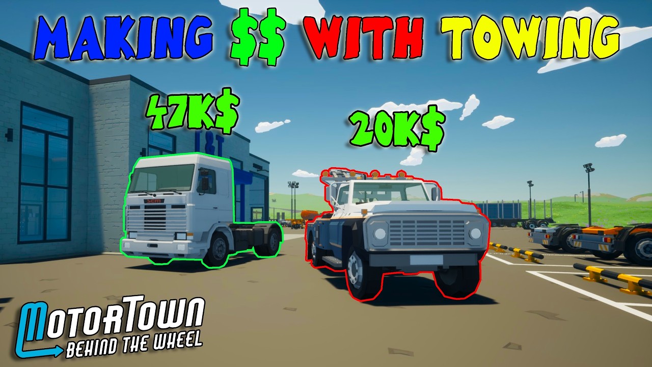 Motortown Behind The Wheel EP3 Making Money With Towing!!💰