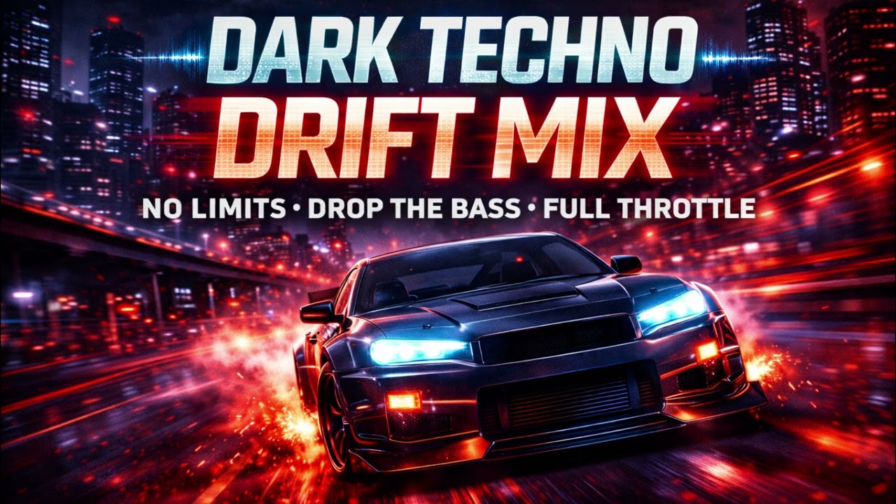 DROP & RISE DARK TECHNO 🚗🔥 | Drift • No Limits • Full Throttle (28 MIN)