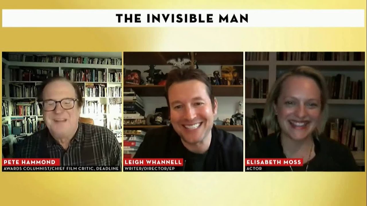 The Invisible Man | Elisabeth Moss & Leigh Whannell - Deadline Contenders Film Panel 2021