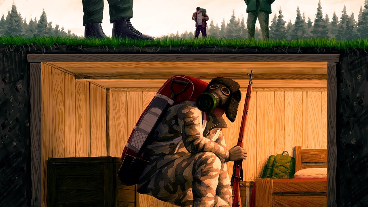 Как я выжил 1 неделю НЕОБНАРУЖЕННЫМ в DayZ...