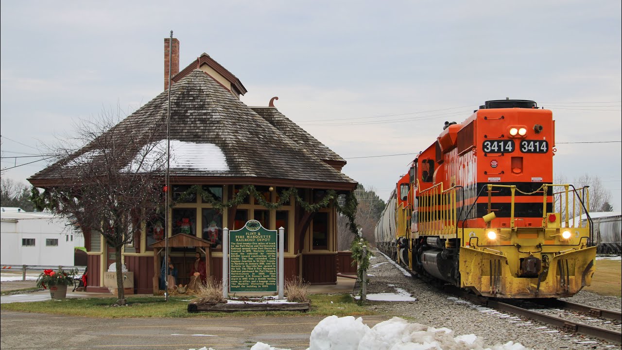 (12/27/24) Chasing HESR 810 from Marlette-Vassar, Michigan 