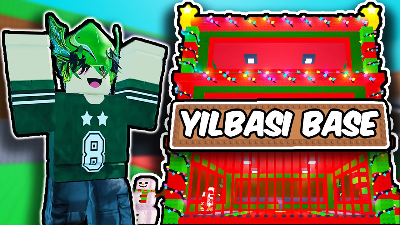 TÜRKİYE’NİN İLK YILBAŞI BASESİNİ YAPTIM! 3 MİLYARLIK SECRET! – Roblox Steal A Brainrot