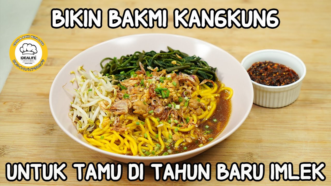 BIKIN BAKMI KANGKUNG UNTUK TAMU DI TAHUN BARU IMLEK ATAU UNTUK IDE JUALAN