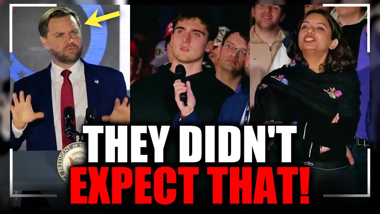 Massive Crowd ERUPTS After JD Vance Said THIS To Liberal Students