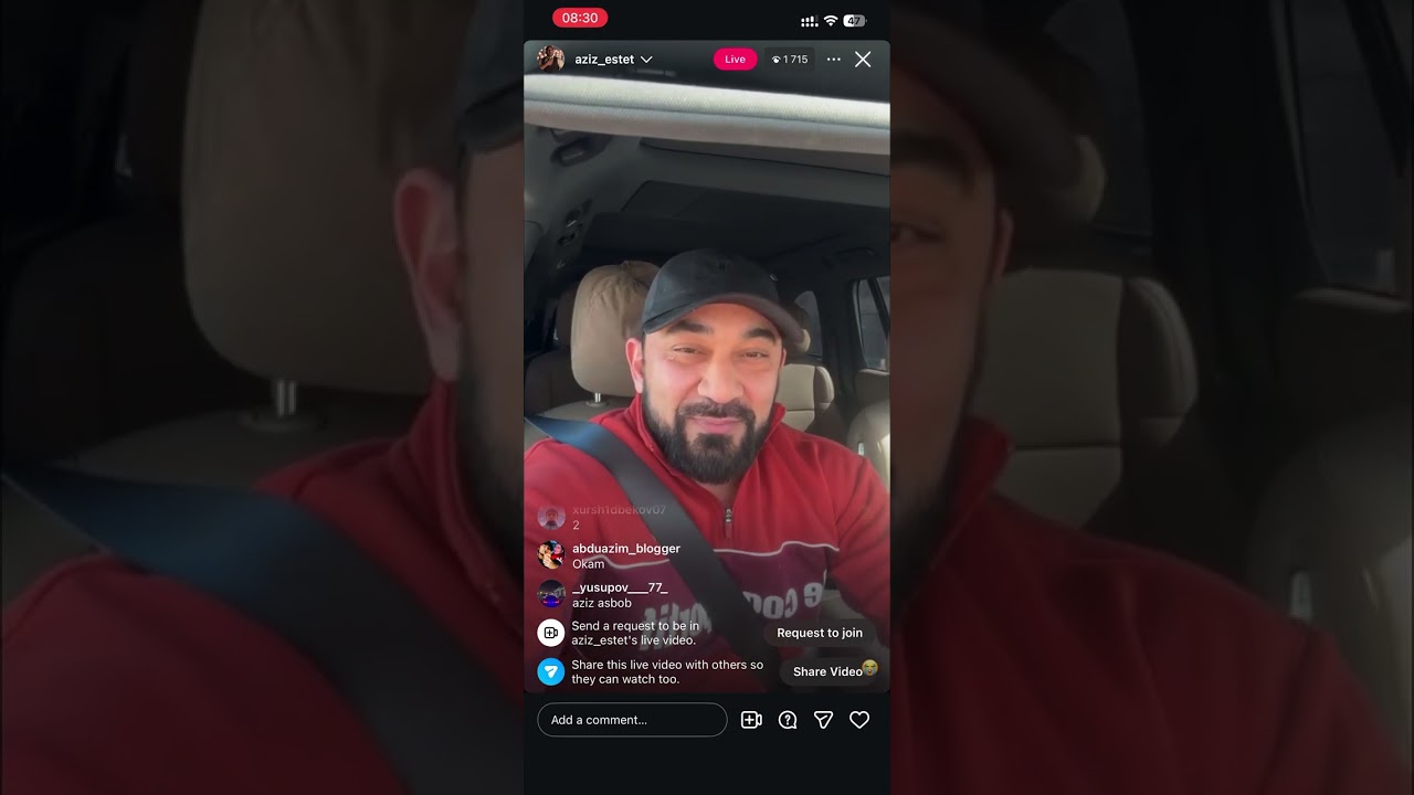 12.03.2026 Aziz Estet instagram efir 1-qism davomi bor….