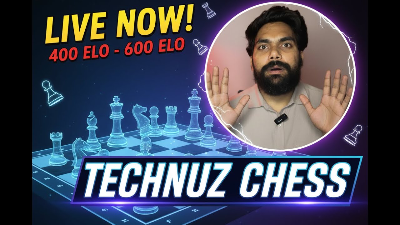 First Time Playing Chess LIVE | 400 ELO to 600 ELO Challenge #livechess #chess #chesslive