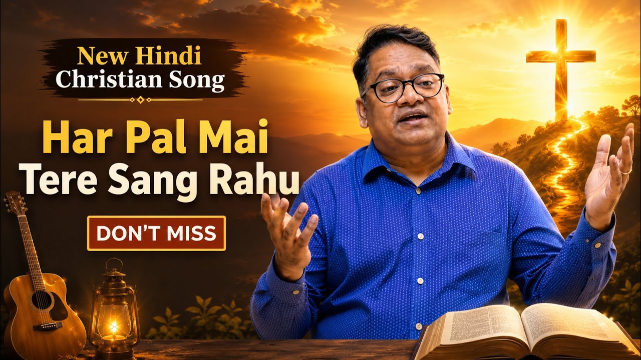 HAR PAL MAI TERE SAANG | NEW HINDI CHRISTIAN SONG #hindiworship #hindigospel #hindisong #worship 