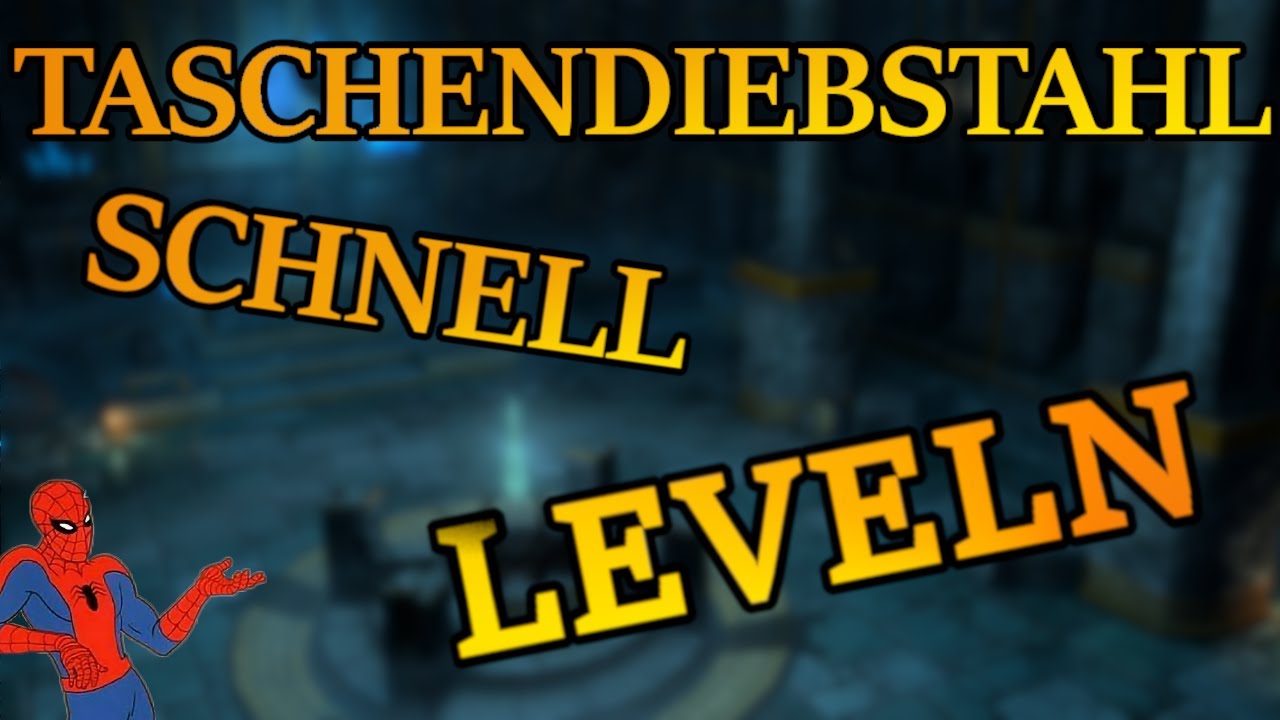 Skyrim Taschendiebstahl SCHNELL LEVELN [2022] [German]