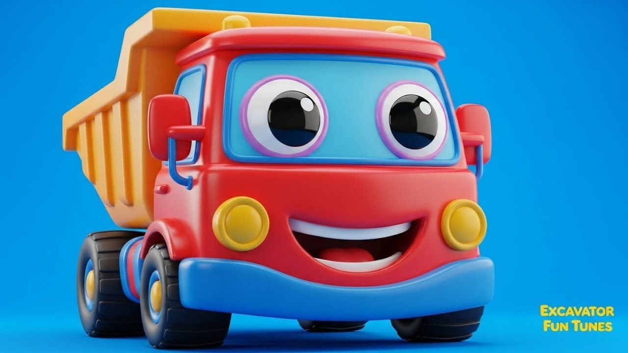🧱 "Little Builders! Fun Songs and Stories with Trucks in 3D World"