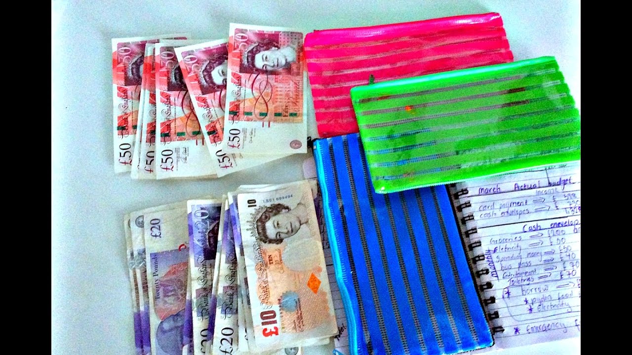CASH ENVELOP  SYSTEM ON A SINGLE INCOME MARCH 2017(DAVE RAMSEY STYLE )