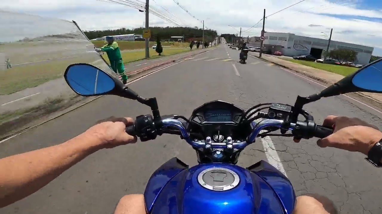 HONDA CG 160 FAN ANO 2022 TEST RIDE ESCAPAMENTO ATALLA EM A&Ccedil;O INOXIDAVEL  304 SAIDA DE 2,5 POLEGADAS