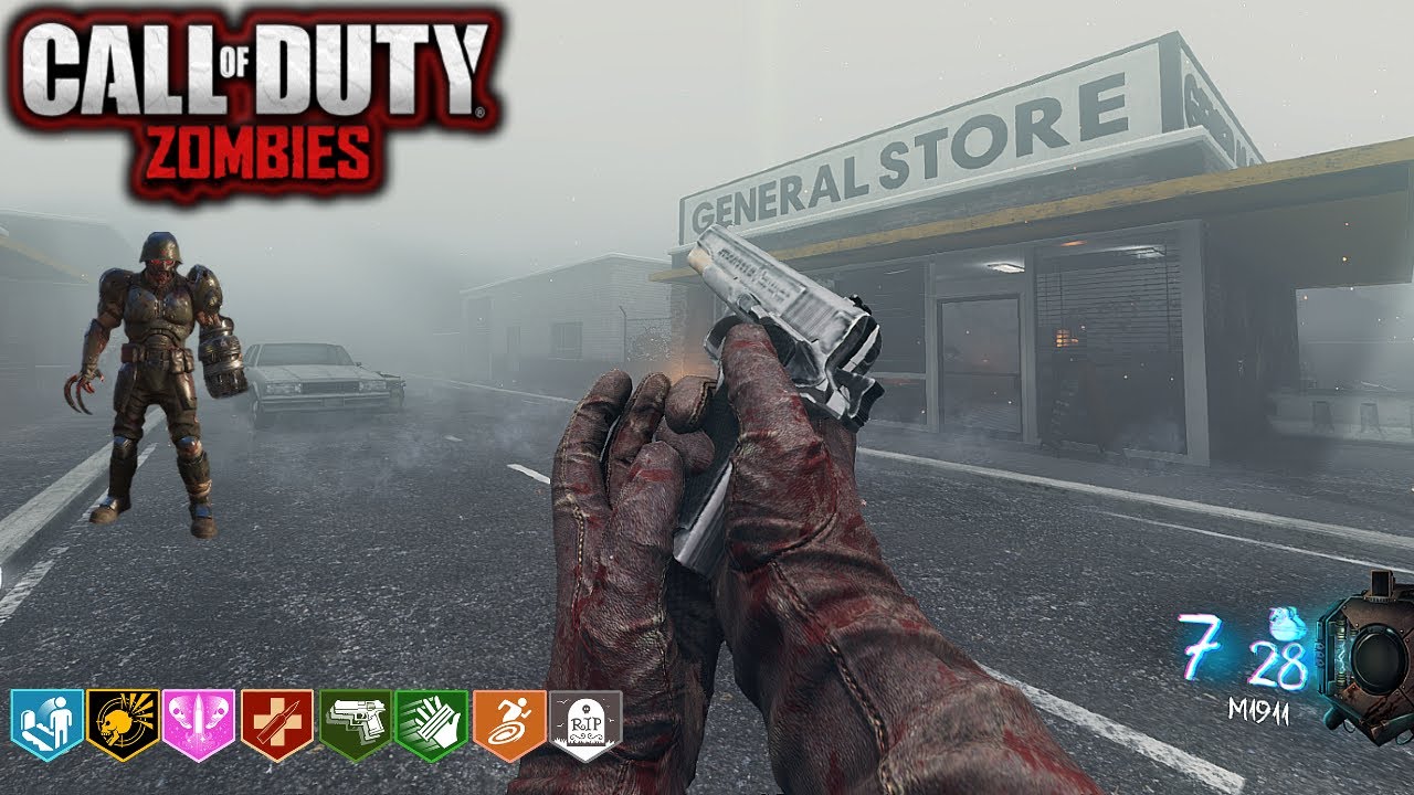 ZOMBIES EN SILENT HILL NUEVO CUSTOM ZOMBIES RETO MUY DIFICIL CON EASTER EGG | BLACK OPS 3 ZOMBIES