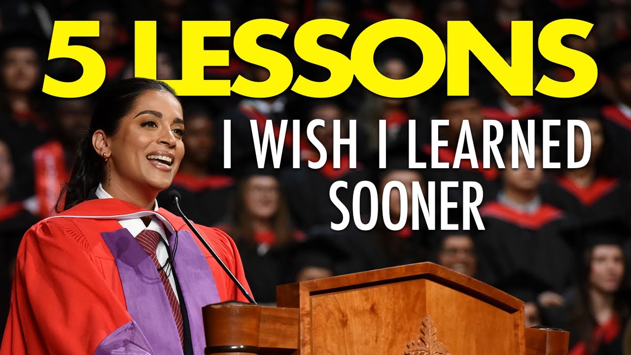 5 Lessons I Wish I Learned Sooner | Lilly Singh York University Convocation Speech