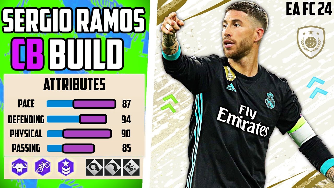 THE MOST *ICONIC* BEAST CB PRIME SERGIO RAMOS BUILD EA FC 24 Pro Clubs