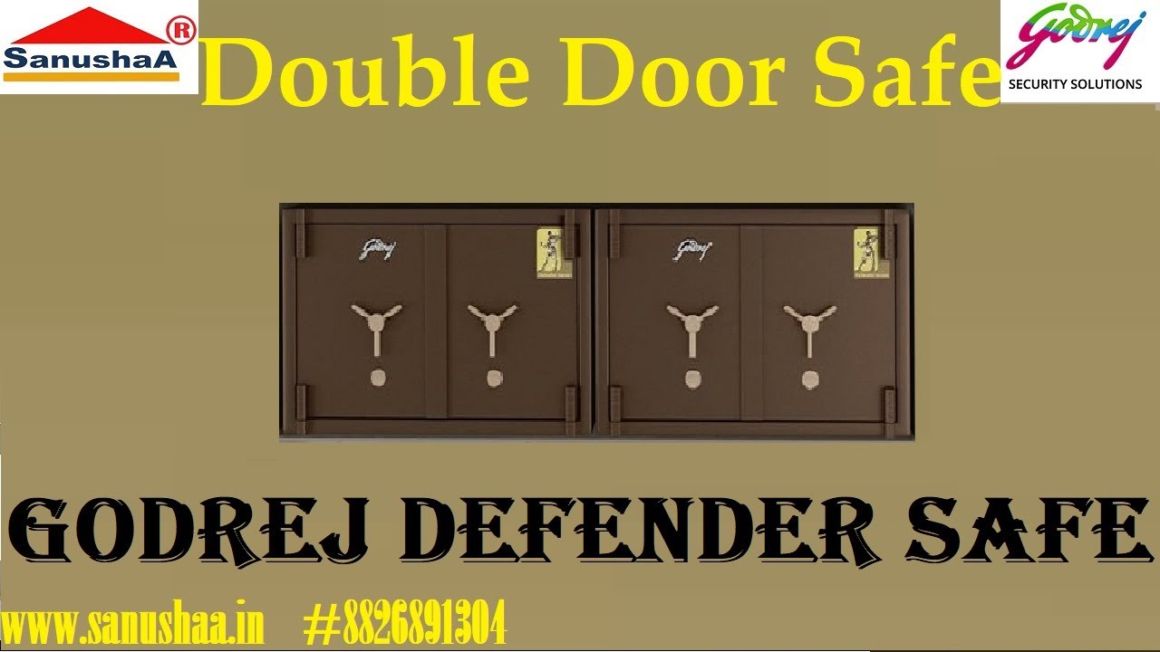 Godrej Defender Plus Safe - Double Door Aurum Safe | गोदरेज डिफेंडर तिजोरी | Strong Body Safe