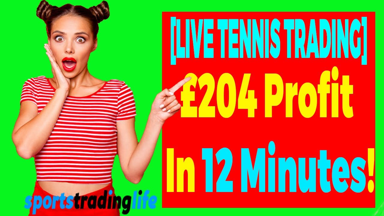 Fast &pound;204 Profit With Tennis Trading 