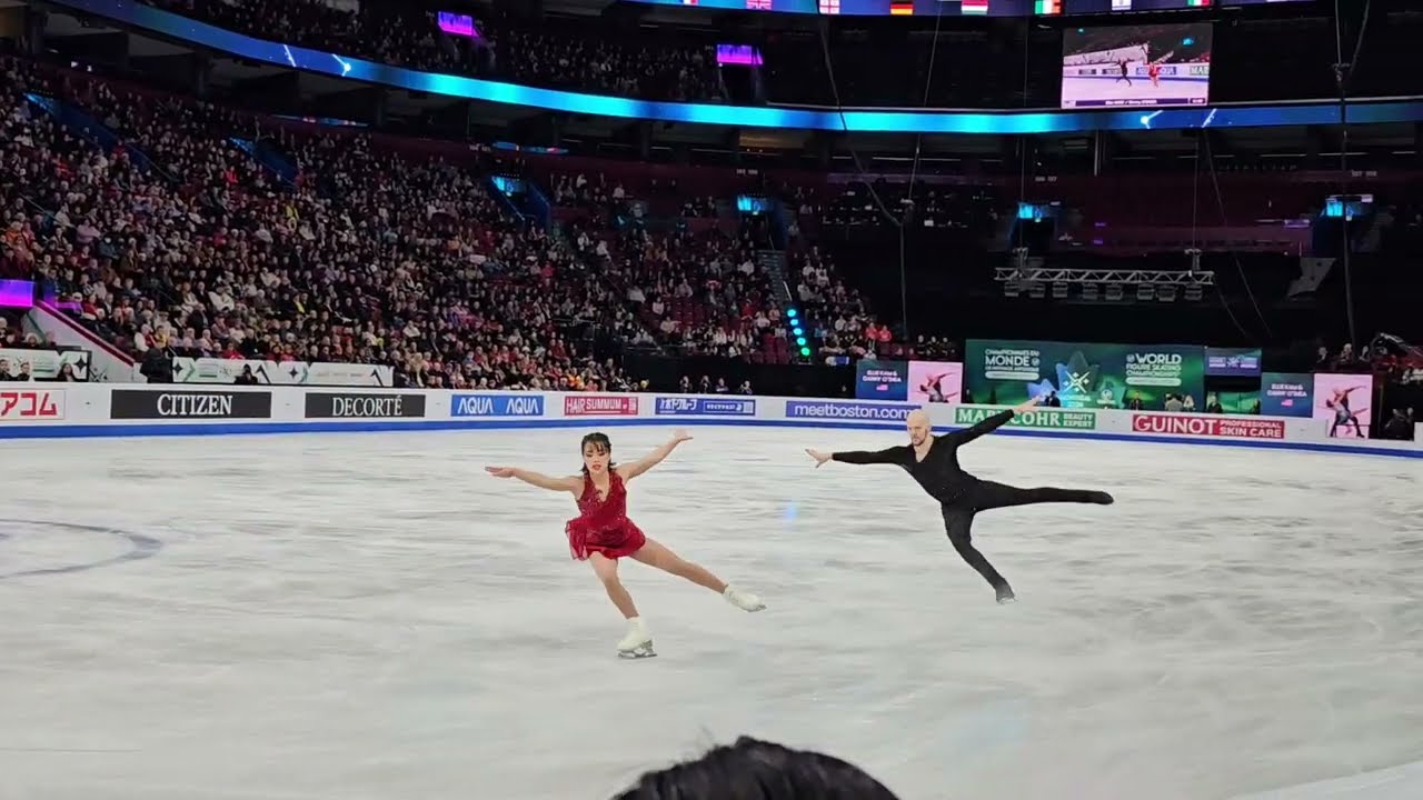 Ellie Kam/Danny O'Shea 2024 World Figure Skating Championships FP fancam