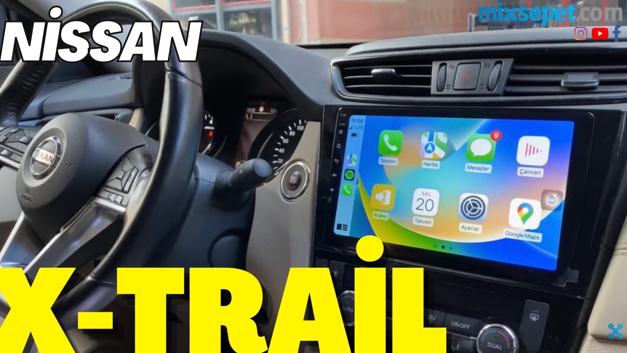 NİSSAN X-TRAİL ANDROİD MULTİMEDYA SİSTEMİ! #nissan 22-948