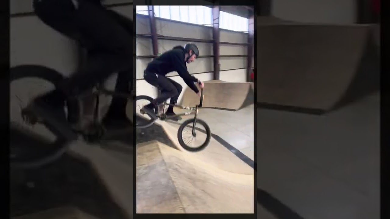 BMX - Riding Air Rec Centre On Andrew&rsquo;s Birthday
