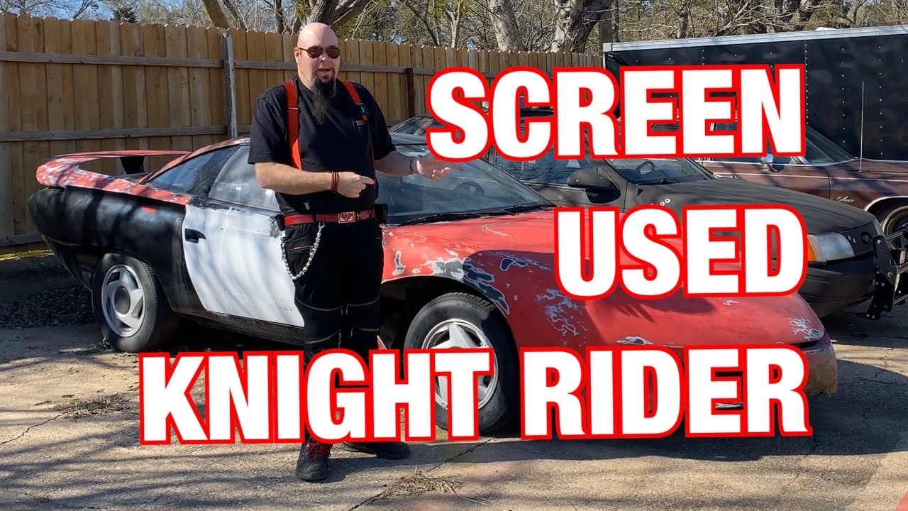 Abandoned Movie Car for 10 years, will it start? Screen Used Knight Rider 2000 car!