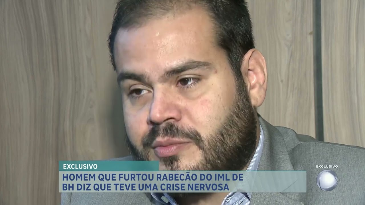 Exclusivo: homem que furtou rabec&atilde;o do IML em BH diz que teve crise nervosa