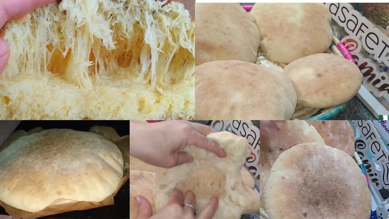 خبز بالسميد فقط😍غادي ديري به حالا في رمضان 🤲
