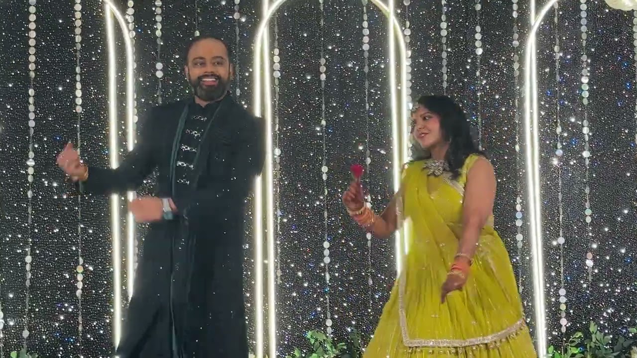 Couple wedding romantic performance 