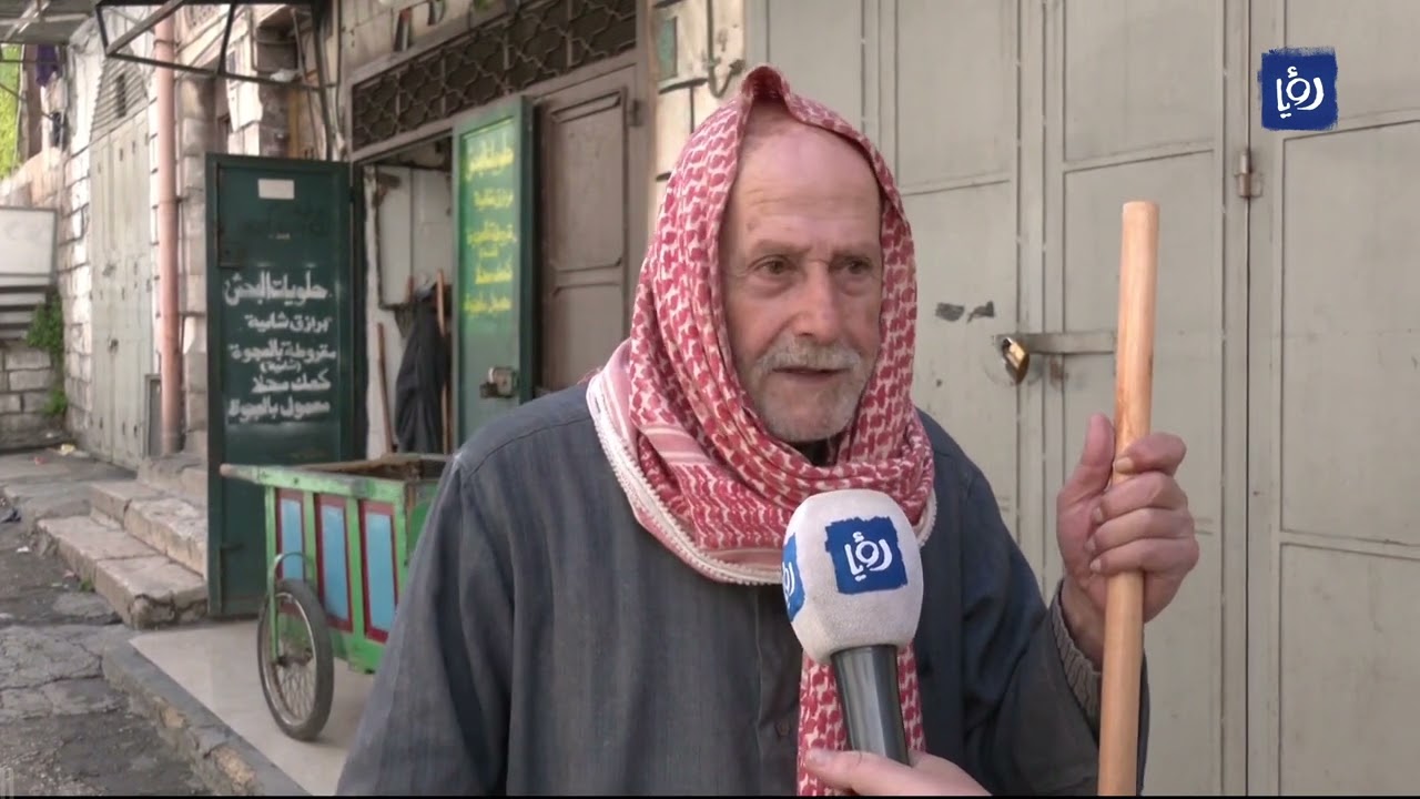 نابلس البلدة القديمة تتزين بصور زينة شبابها لاستقبال رمضان