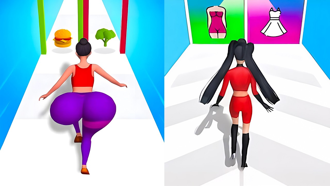 Build A Queen vs Twerk Race 3D - All Levels SpeedRun Gameplay Android iOS Ep 19