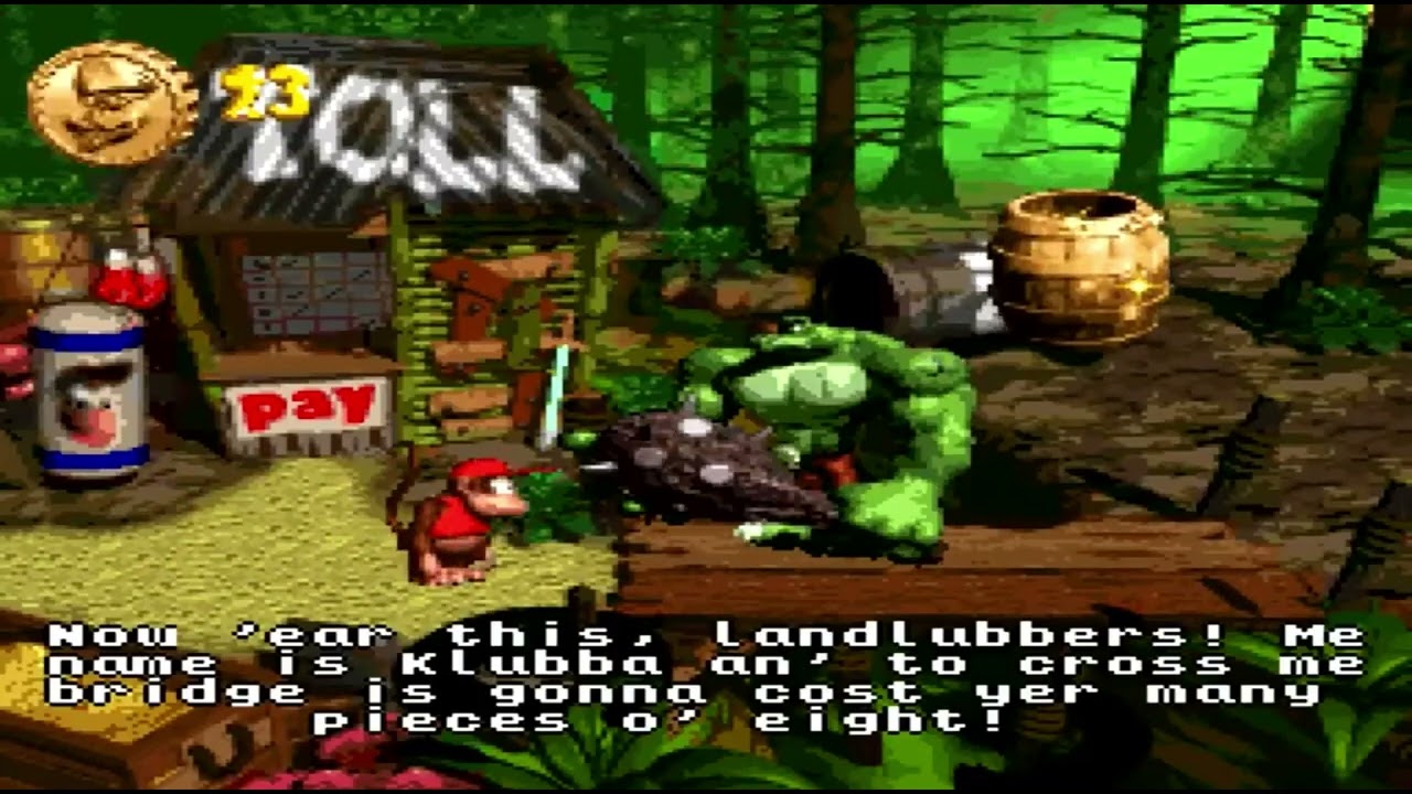 Donkey Kong Country 2 Klubba's Kiosk Music / Klubba's Reveille