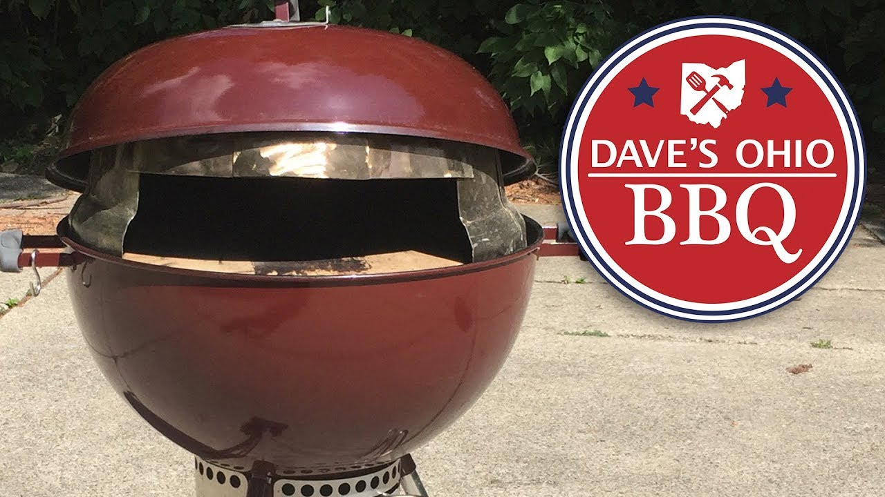 How to Build a Wood Fired Oven - Weber Kettle Pizza Oven
