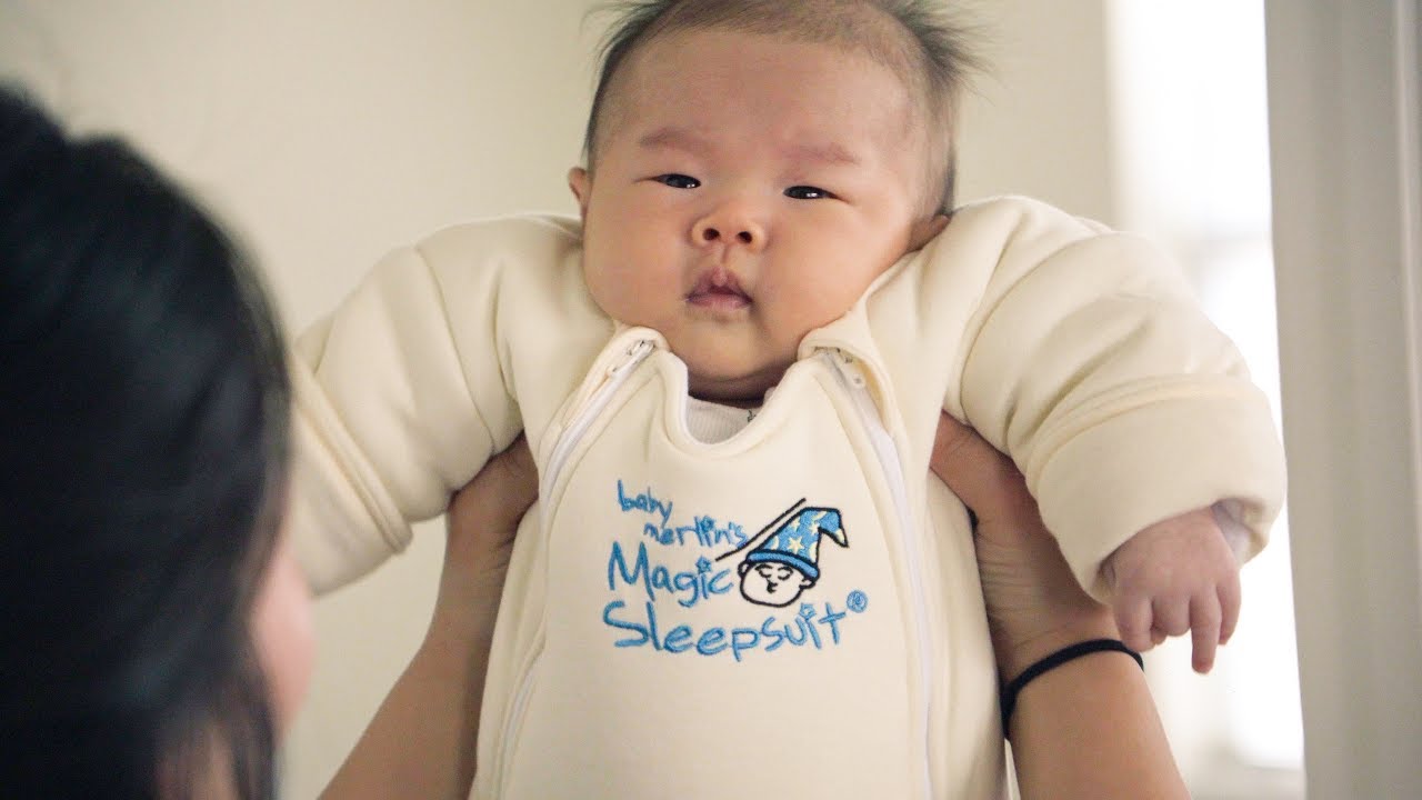 We Got Her a Fat Suit | Testing the Baby Merlin's Magic Sleepsuit