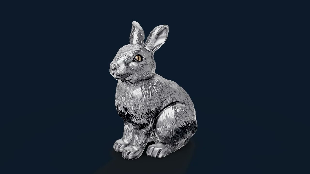 3D Sculpting a Realistic Rabbit | Digital Sculpture&nbsp;in&nbsp;ZBrush