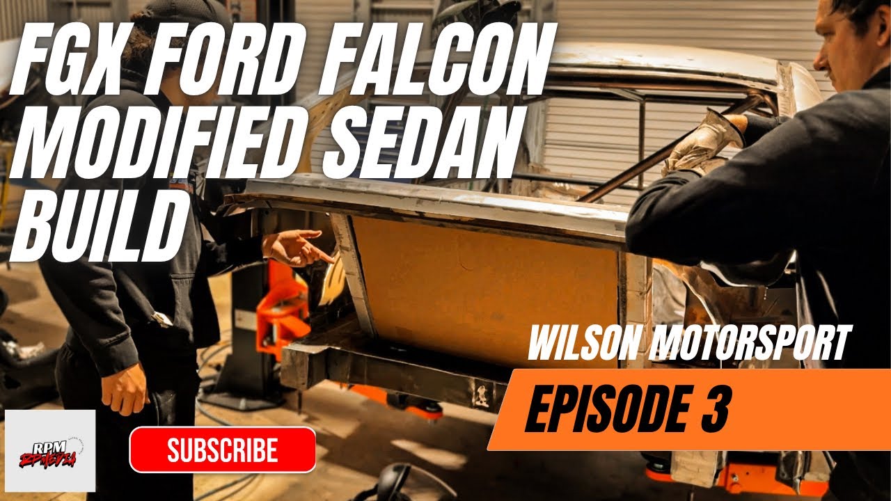 FGX Ford Falcon Modified Build | Figuring out radiator placement  & fitting race seat. 