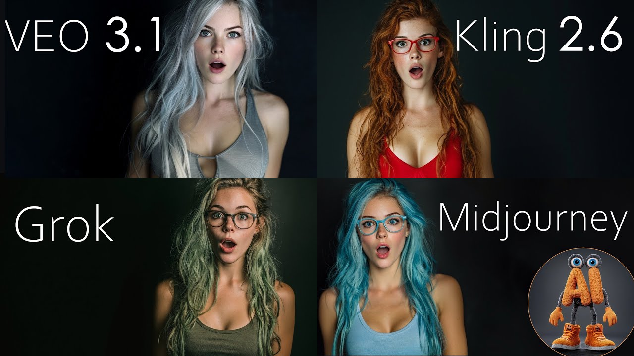 Best AI Video Generator in 2026? (Veo 3.1, Kling 2.6, Grok, Midjourney)