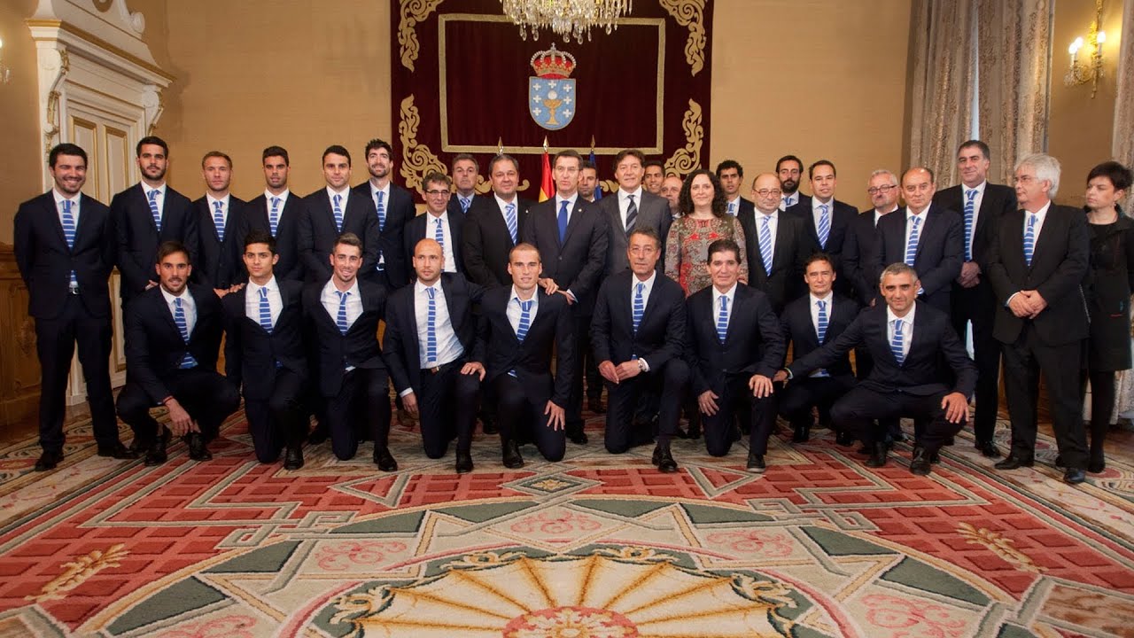 O Dépor no Pazo de Raxoi