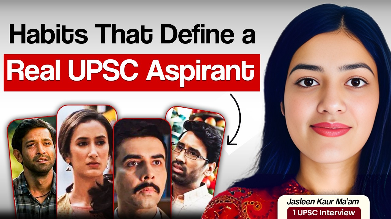 Traits of a Successful UPSC Aspirant | Jasleen Ma'am (1 UPSC Interview, 3 UPSC Mains) | Sarrthi IAS