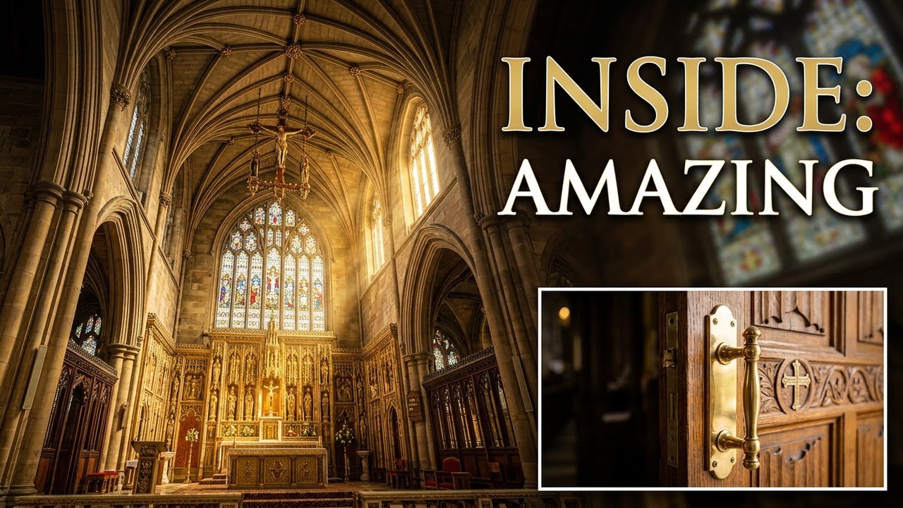 Step inside St,Marie’s Catholic Cathedral,Sheffield 