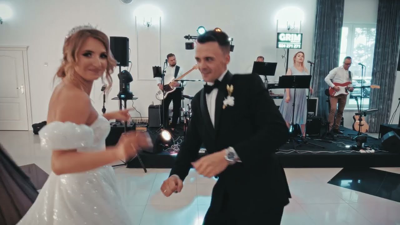 Zespół GRIM - Zakochałem się w dziewczynie, co ma piękne oczy (Wesele Ania i Sebastian)