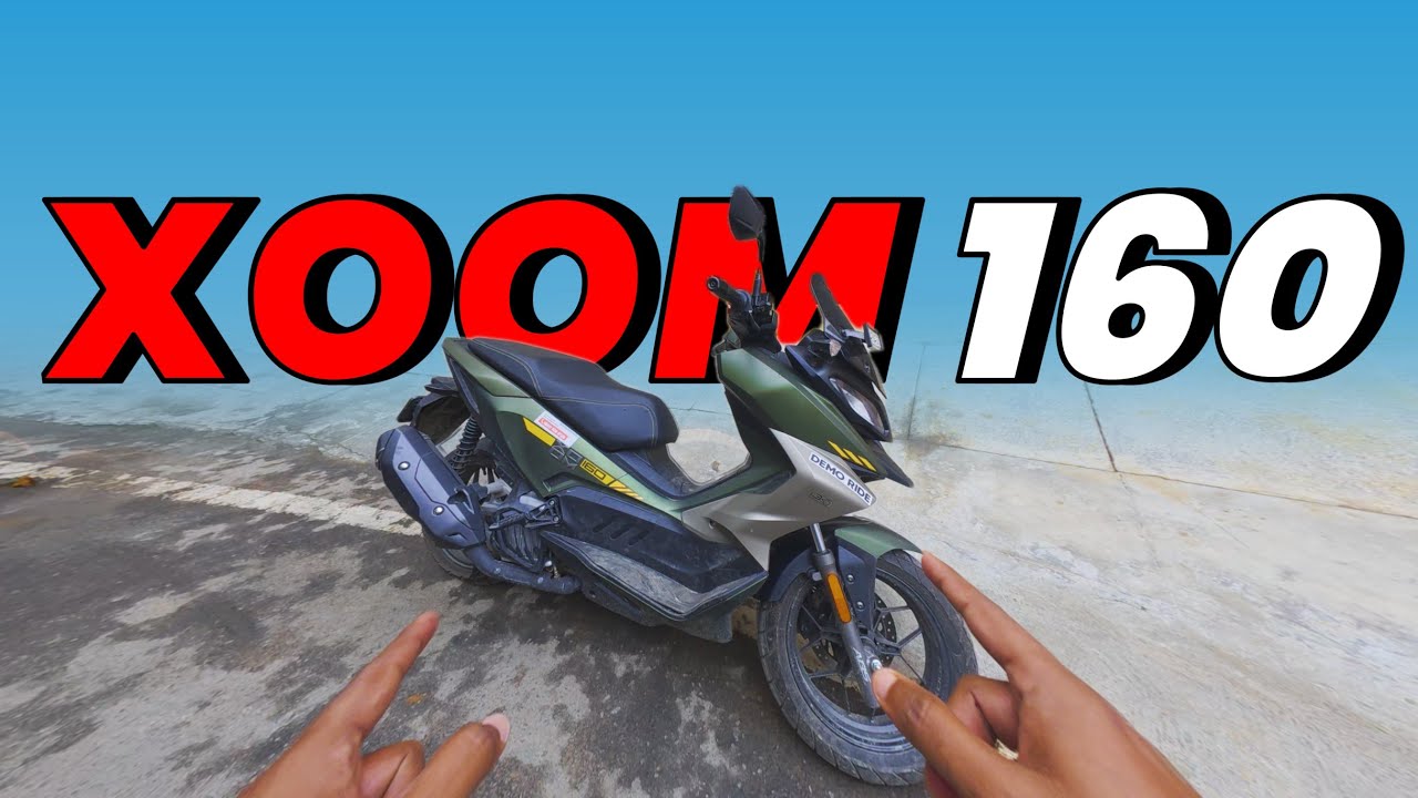 “Hero Xoom 160 Test Drive – This Scooter Surprised Me! 😳🔥 Full Review”