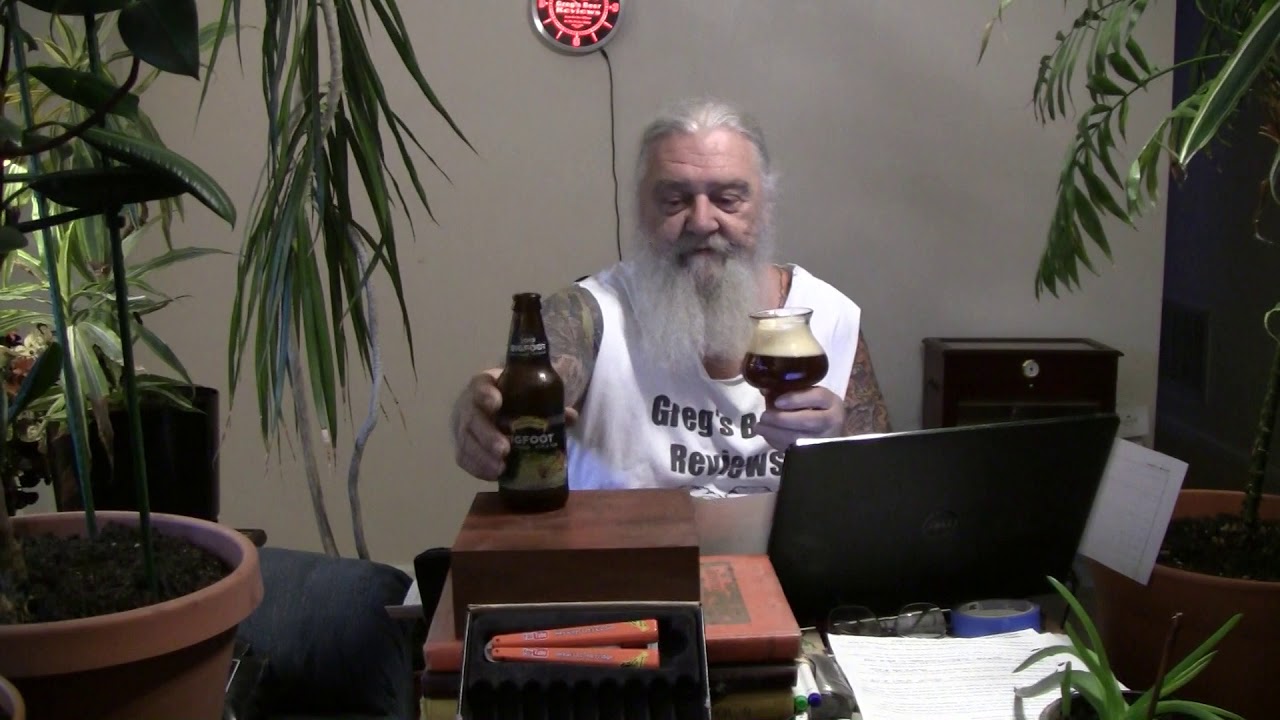 Обзор пива № 3484 Sierra Nevada Brewing 2019 Bigfoot Barleywine Ale