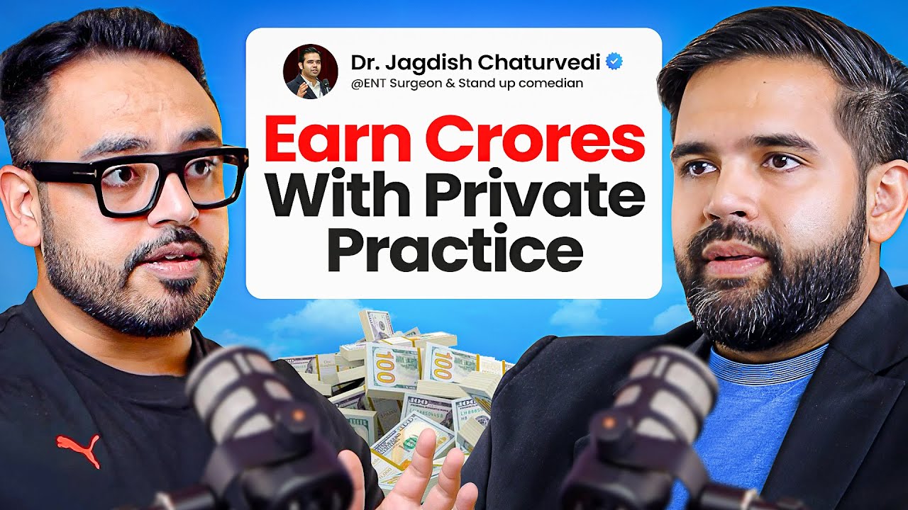SECRET to Earn Crores w Private Practice as MBBS/MD Doctor, Marketing Hacks | Dr. Jagdish Chaturvedi