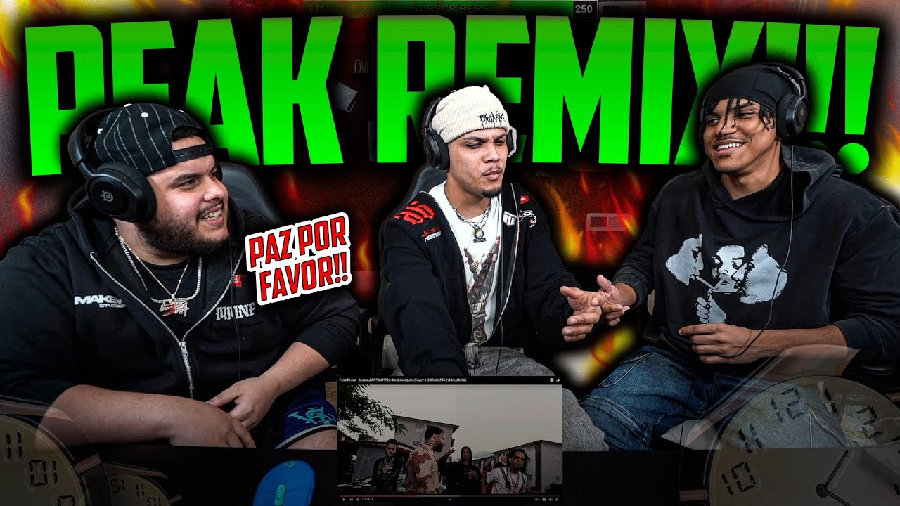 REACCIÓN a “PEAK REMIX” TIRADERA de NUEVO? CHEN, PRESSURE, SLAYTER y CDOBLETA!!!