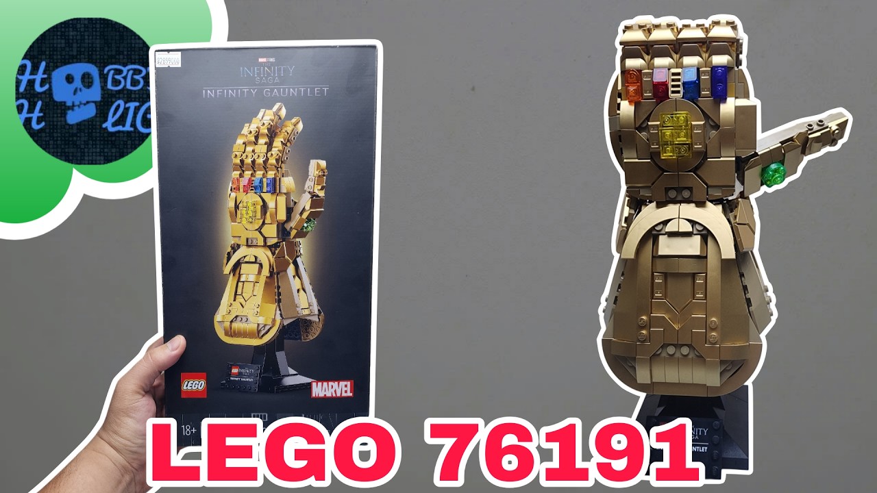 Review Lego Marvel 76191 Găng Tay Vô Cực.