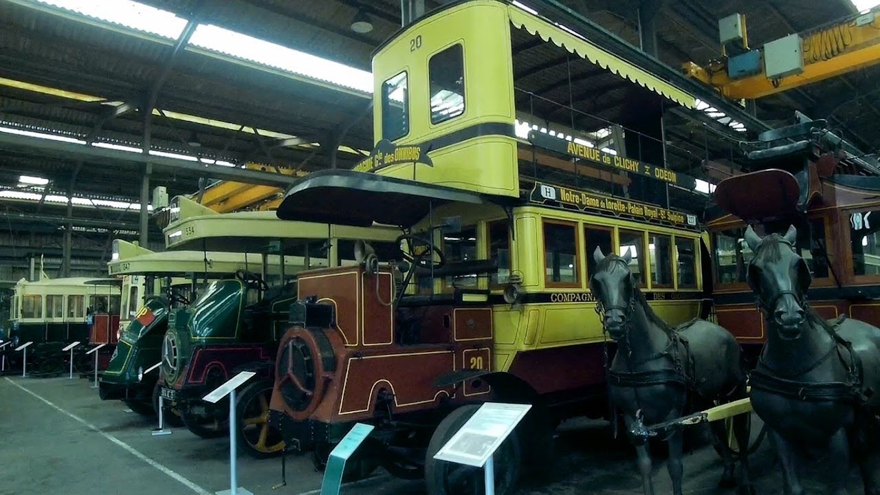AMTUIR : Le musée des transports urbains de France - Chelles Paris août 2017